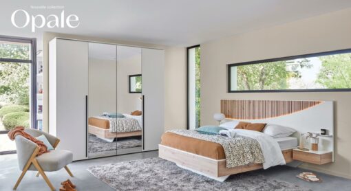 Celio opale chambre lit