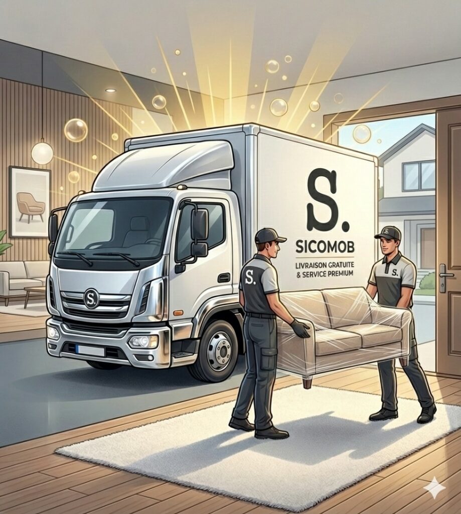 Livraison gratuite* de votre canapé par nos livreurs experts