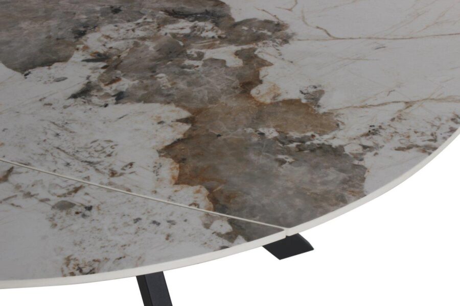 table ceramique marbre paloma